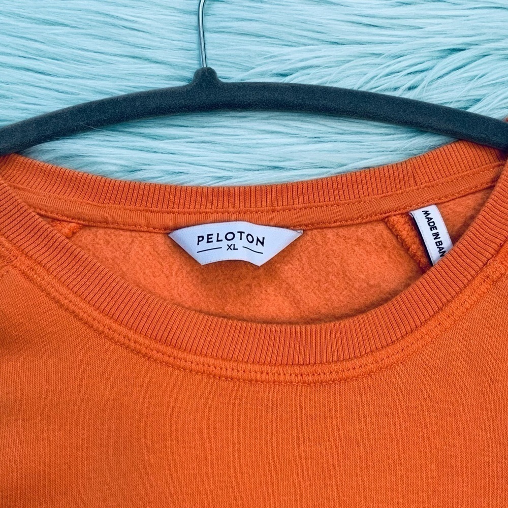 PELOTON ORANGE SWEATSHIRT - Picture 6 of 7